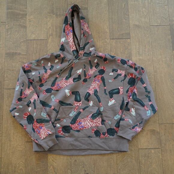 Air Jordan Artist Series by Parker‎ Duncan Hoodie Women S Loose Fit DX0387-274 - Picture 9 of 12